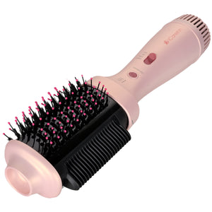 Hair Straightener Comb 5-in-1: Ionic Boost, Blow Dryer Brush, Volumizer, Styler & Curler