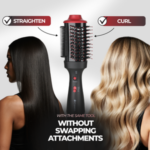 5-in-1 Hair Styler - Blow Dryer, Volumizer, Curler & Straightening Brush